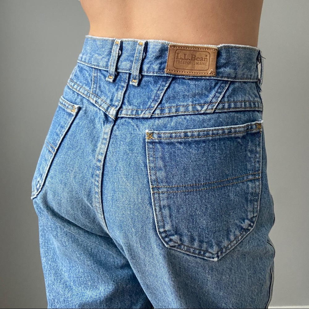 VTG L.L. BEAN | High Rise Tapered Mom Jeans